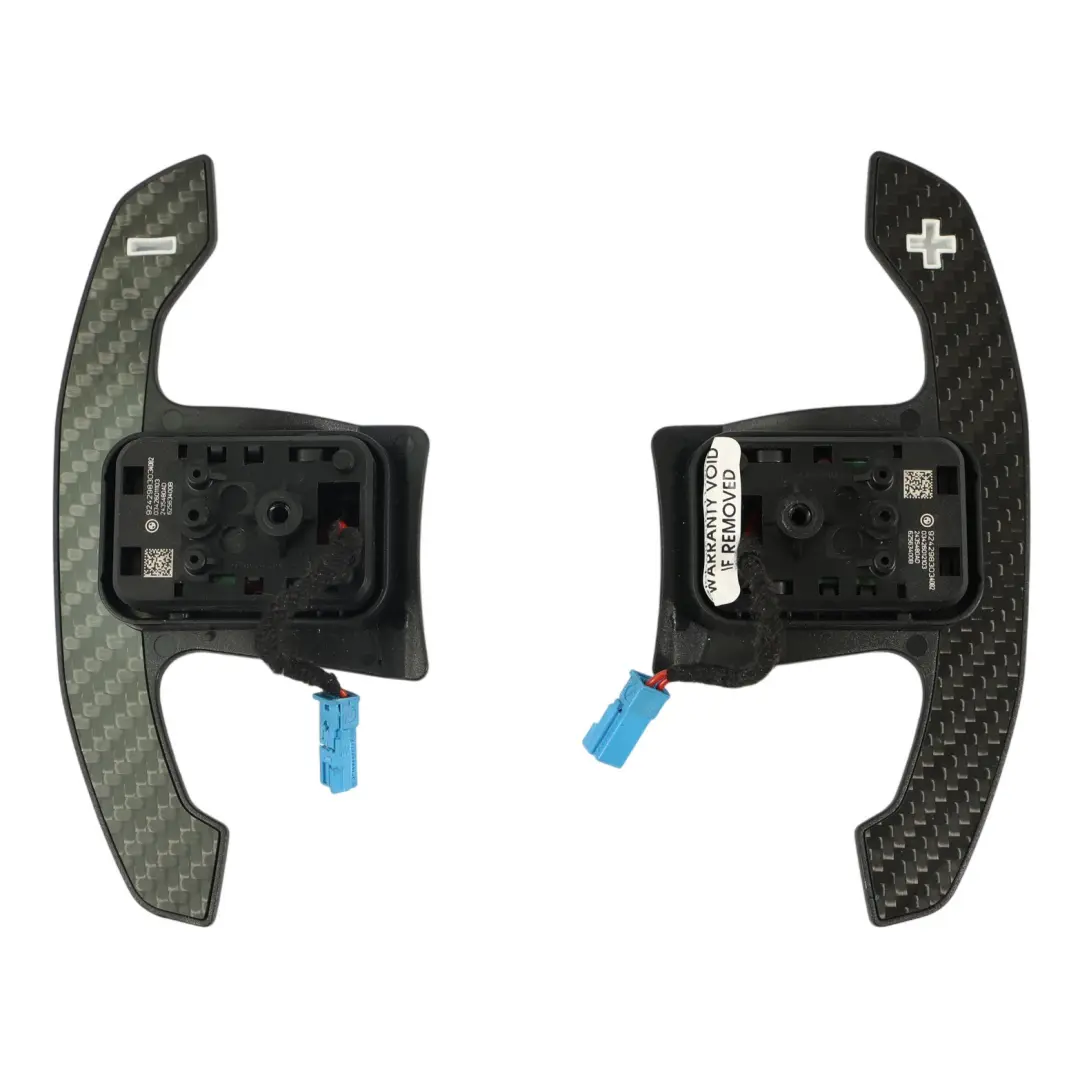 Set Palette Cambio Al Volante Carbon Look per BMW F20 F21 F30 F32 con numero di parte 9242983 BMW F20 F21 F30 F32 Set Palette Cambio Al Volante Carbon Look - SKU 9242983-SET - Numero di parte 9242983