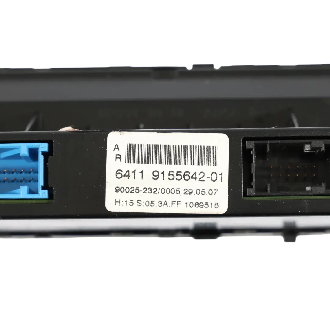 BMW E60 E61 E63 LCI Panneau Commande Climatisation Chauffage 9155642 - SKU 9248706 - Numéro de pièce 9248706