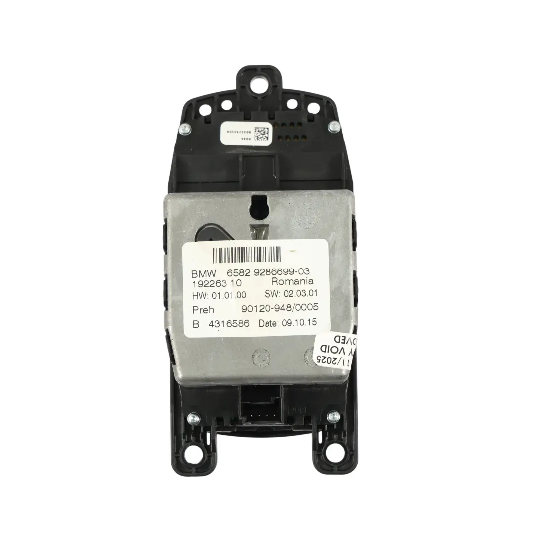 Kontroler Pokrętło IDrive do BMW F10 F20 F21 F30 o numerze 9286699 BMW F10 F20 F21 F30 Kontroler Pokrętło IDrive - SKU 9286699-1 - Numer Części 9286699