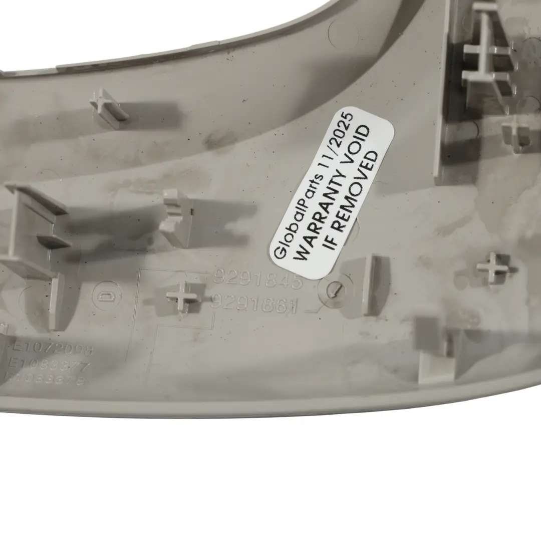 Trim Roof Function Centre Satellite Grey to Mini F54 F55 F56 F60 Cover with Part number 9291861 Mini F54 F55 F56 F60 Cover Trim Roof Function Centre Satellite Grey - SKU 9291861-1 - Part number 9291861