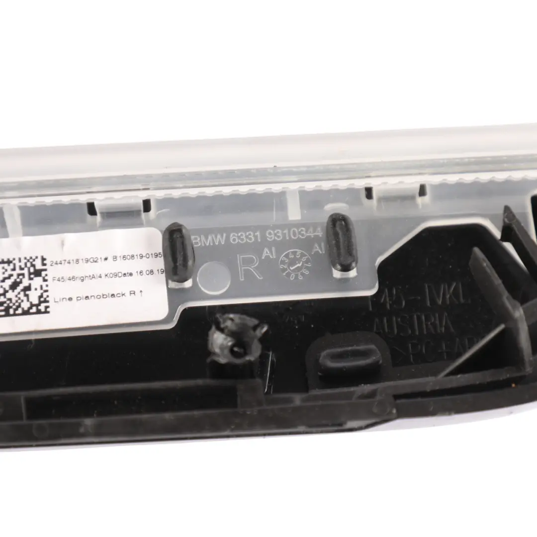 BMW F45 F46 Listwa Osłona Boczka Drzwi Prawy Przód - SKU 9310344 - Numer Części 9310344