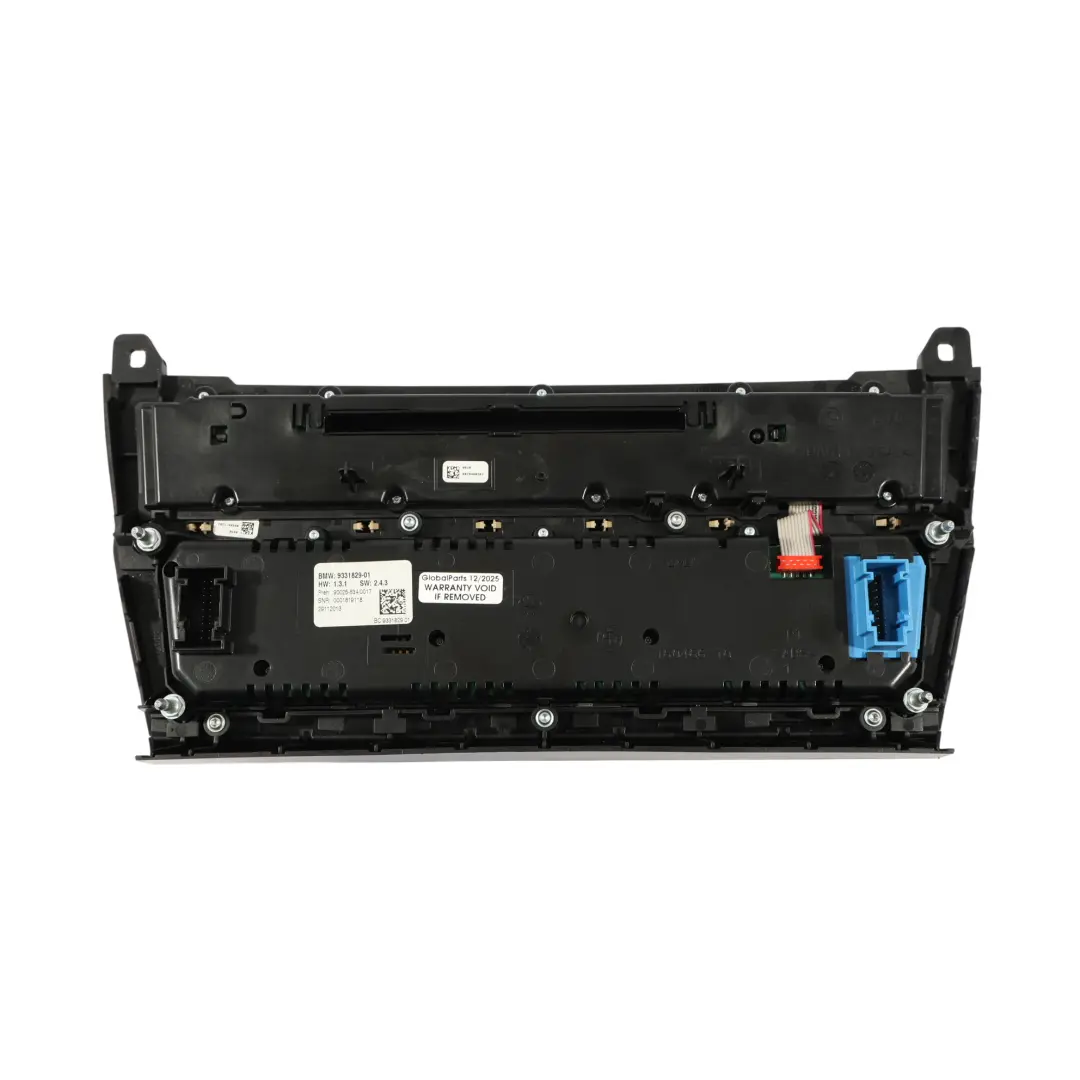 Automático Aire Acondicionado Climatizador Panel Control Negro para BMW F10 con número de pieza 9331829 BMW F10 Automático Aire Acondicionado Climatizador Panel Control Negro - SKU 9331829 - Número de pieza 9331829