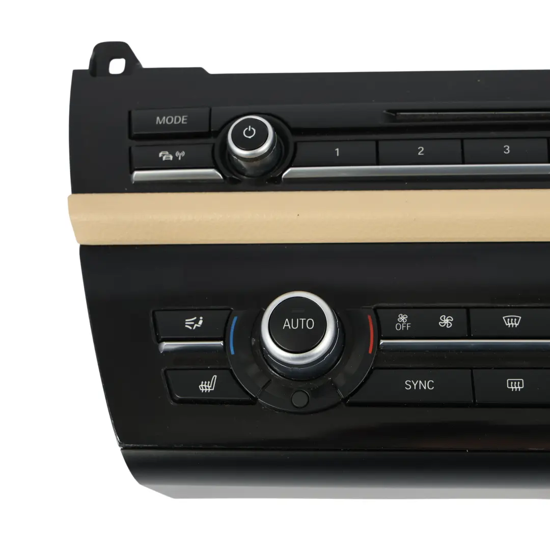 BMW F10 Klima Automatik Bedienfeld Schwarz - SKU 9331829 - Teilenummer 9331829