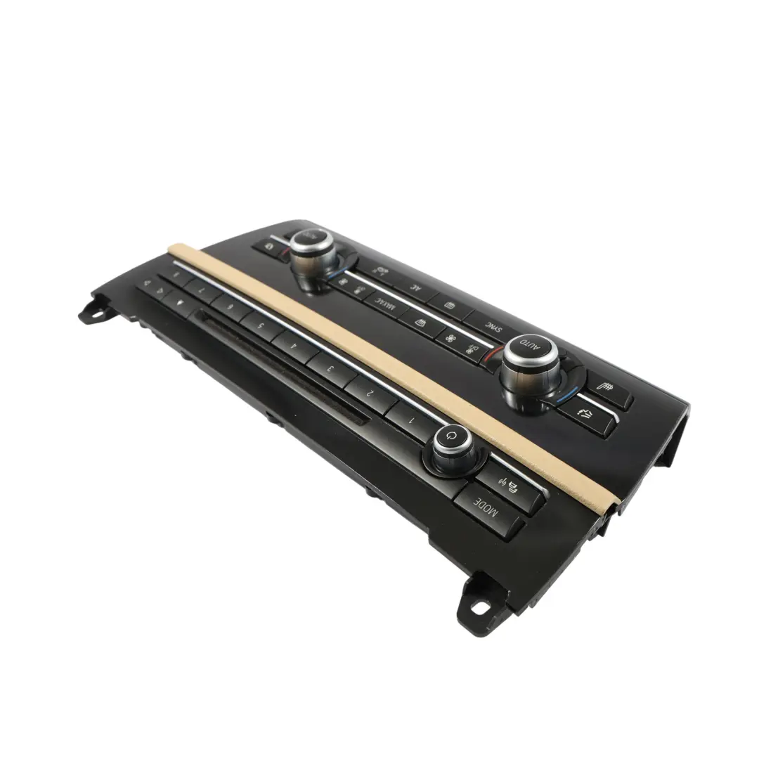 Pannello Di Controllo Del Climatizzatore Automatico Nero per BMW F10 con numero di parte 9331829 BMW F10 Pannello Di Controllo Del Climatizzatore Automatico Nero - SKU 9331829 - Numero di parte 9331829