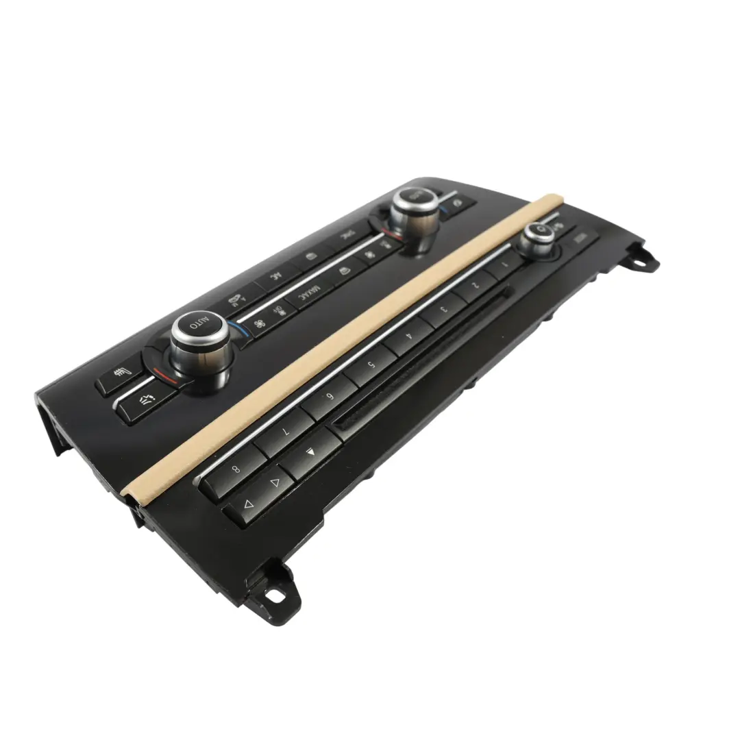 Panel Sterowania Klimatyzacji Czarny do BMW F10 o numerze 9331829 BMW F10 Panel Sterowania Klimatyzacji Czarny - SKU 9331829 - Numer Części 9331829