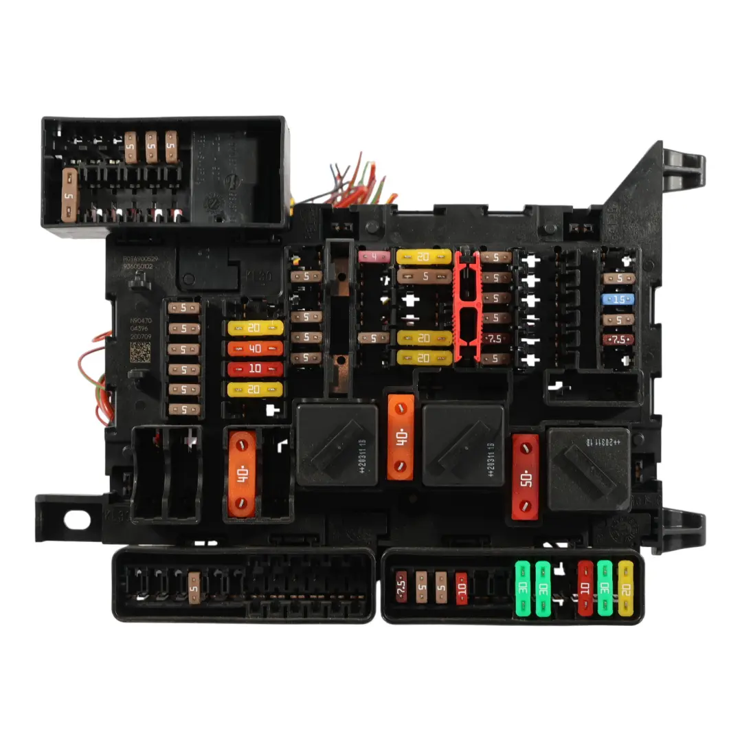 Distribution Fuse Box Rear Electric Power Fuse Box to BMW F40 F48 Mini F56 with Part number 9360501 BMW F40 F48 Mini F56 Distribution Fuse Box Rear Electric Power Fuse Box - SKU 9360501-3 - Part number 9360501