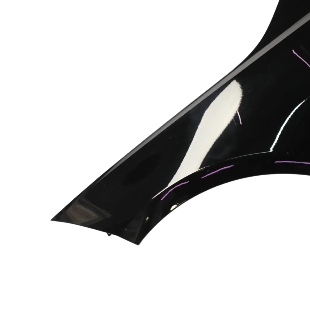 BMW F40 Side Panel Fender Front Left Wing N/S Schwarz 2 Black - 668 - SKU 9492431-SCH - Part number 9492431