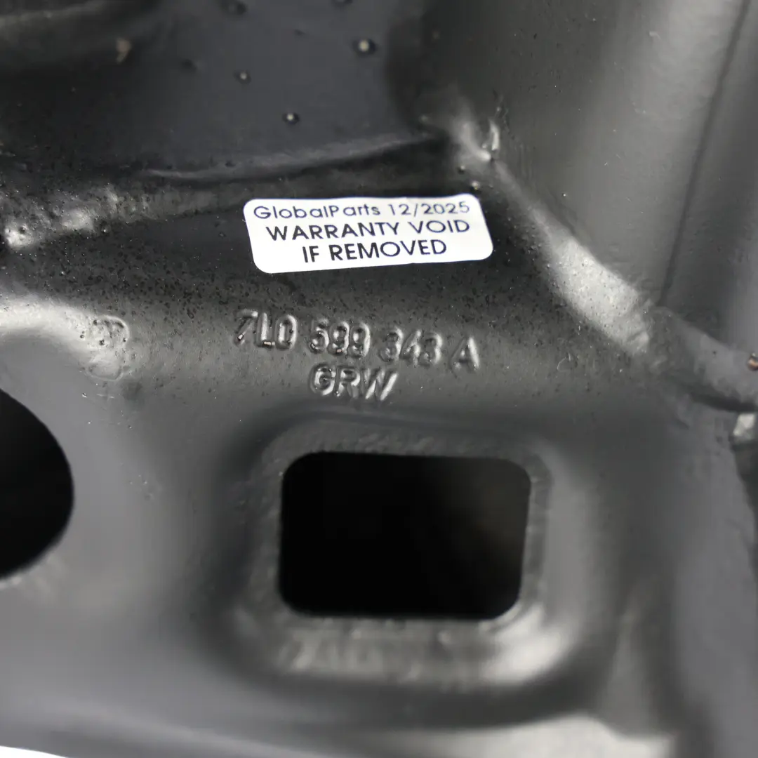 Porsche Cayenne 9PA Soporte Del Eje Trasero Soporte Del Subchasis 7L0599343A - SKU 95533103120 - Número de pieza 95533103120