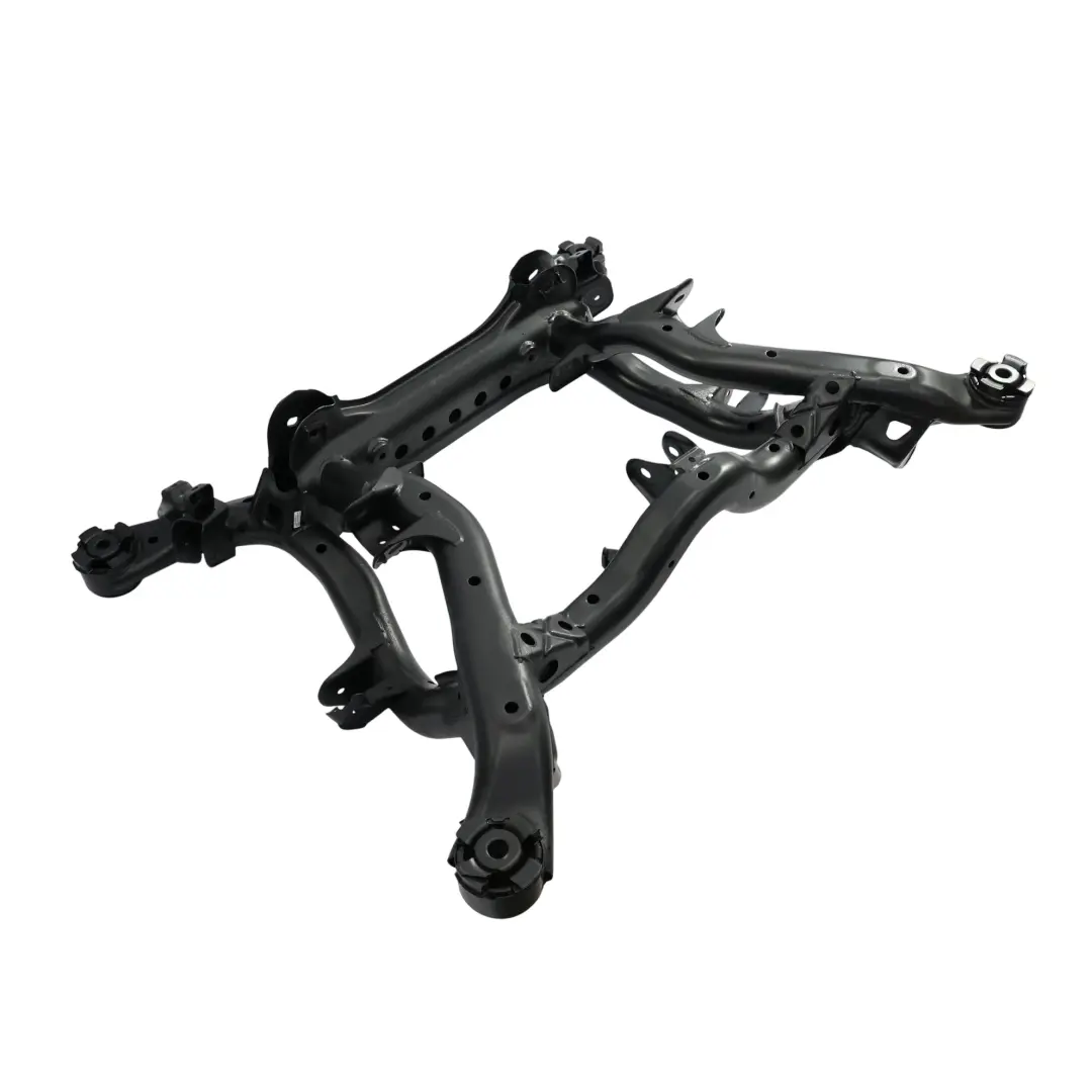Axle Support Carrier Subframe Cradle 7L0599343A to Porsche Cayenne 9PA Rear with Part number 95533103120 Porsche Cayenne 9PA Rear Axle Support Carrier Subframe Cradle 7L0599343A - SKU 95533103120 - Part number 95533103120
