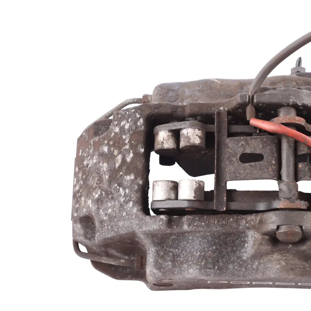 Front Brake Caliper Housing Left N/S to Porsche Cayenne 955 9PA with Part number 95535142133 Porsche Cayenne 955 9PA Front Brake Caliper Housing Left N/S - SKU 95535142133 - Part number 95535142133