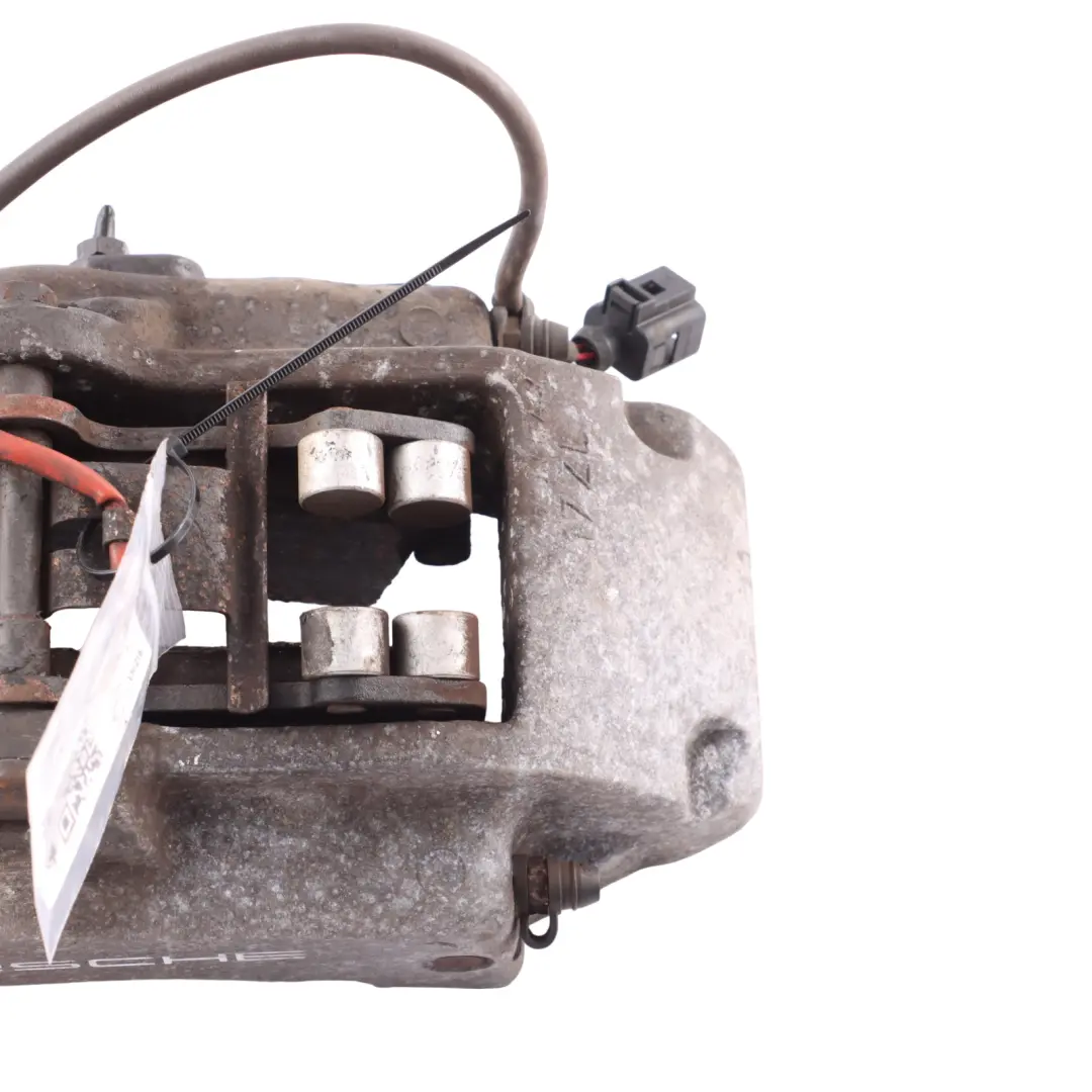 Front Brake Caliper Housing Left N/S to Porsche Cayenne 955 9PA with Part number 95535142133 Porsche Cayenne 955 9PA Front Brake Caliper Housing Left N/S - SKU 95535142133 - Part number 95535142133