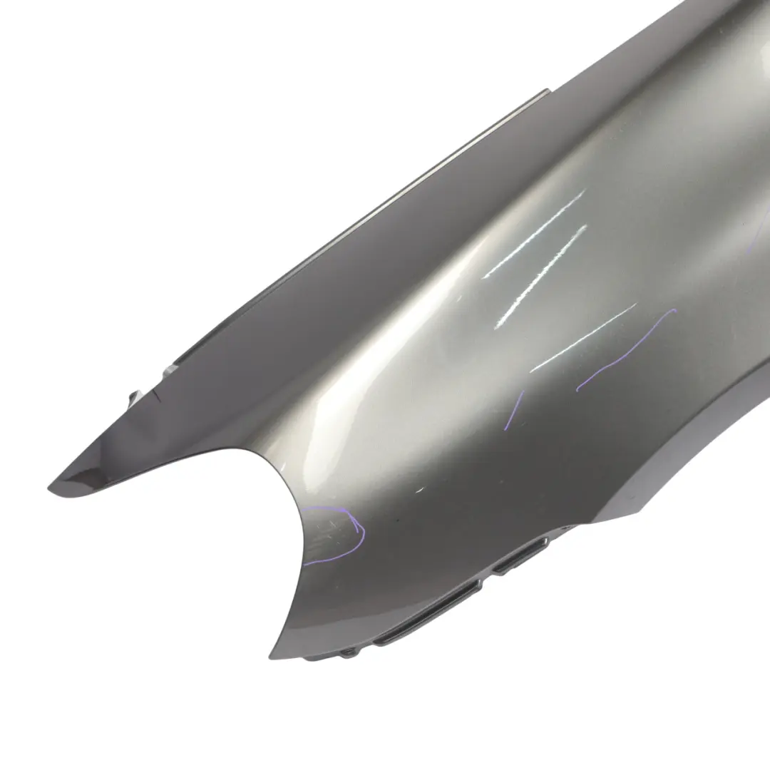 Side Panel Front Left N/S Wing Fender Meteor Grey - M7W to Porsche Cayenne 955 9PA with Part number 95550303102 Porsche Cayenne 955 9PA Side Panel Front Left N/S Wing Fender Meteor Grey - M7W - SKU 95550303102-MET - Part number 95550303102