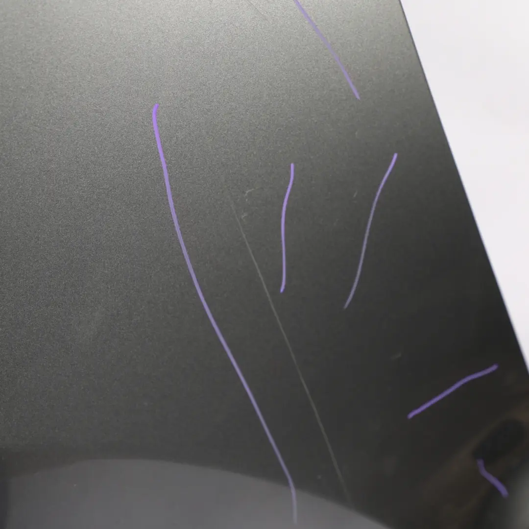 Side Panel Front Left N/S Wing Fender Meteor Grey - M7W to Porsche Cayenne 955 9PA with Part number 95550303102 Porsche Cayenne 955 9PA Side Panel Front Left N/S Wing Fender Meteor Grey - M7W - SKU 95550303102-MET - Part number 95550303102