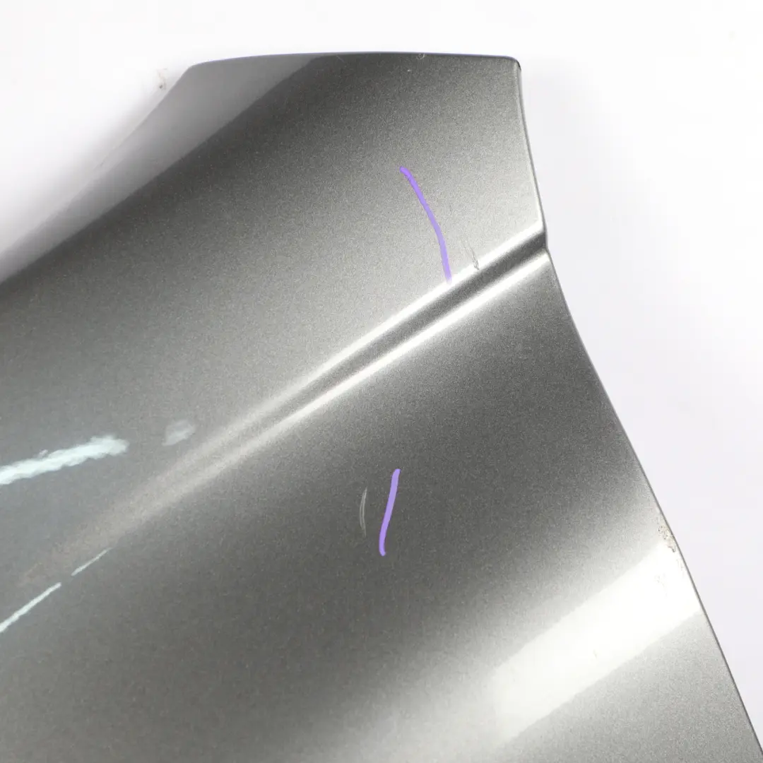 Side Panel Front Left N/S Wing Fender Meteor Grey - M7W to Porsche Cayenne 955 9PA with Part number 95550303102 Porsche Cayenne 955 9PA Side Panel Front Left N/S Wing Fender Meteor Grey - M7W - SKU 95550303102-MET - Part number 95550303102