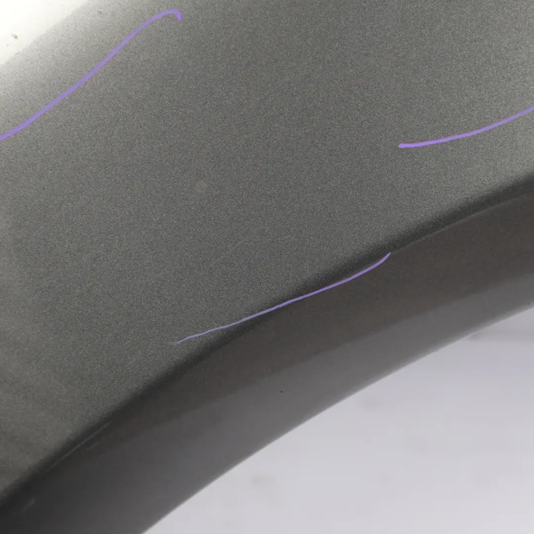 Side Panel Front Left N/S Wing Fender Meteor Grey - M7W to Porsche Cayenne 955 9PA with Part number 95550303102 Porsche Cayenne 955 9PA Side Panel Front Left N/S Wing Fender Meteor Grey - M7W - SKU 95550303102-MET - Part number 95550303102