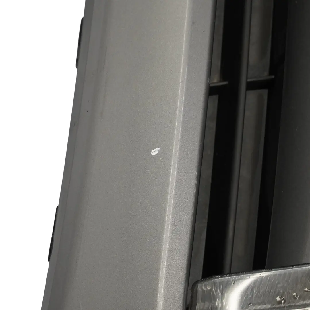 Front Bumper Trim Panel Covering Meteor Grey Metallic - M7W to Porsche Cayenne 9PA with Part number 95550531111 Porsche Cayenne 9PA Front Bumper Trim Panel Covering Meteor Grey Metallic - M7W - SKU 95550531111-MET - Part number 95550531111