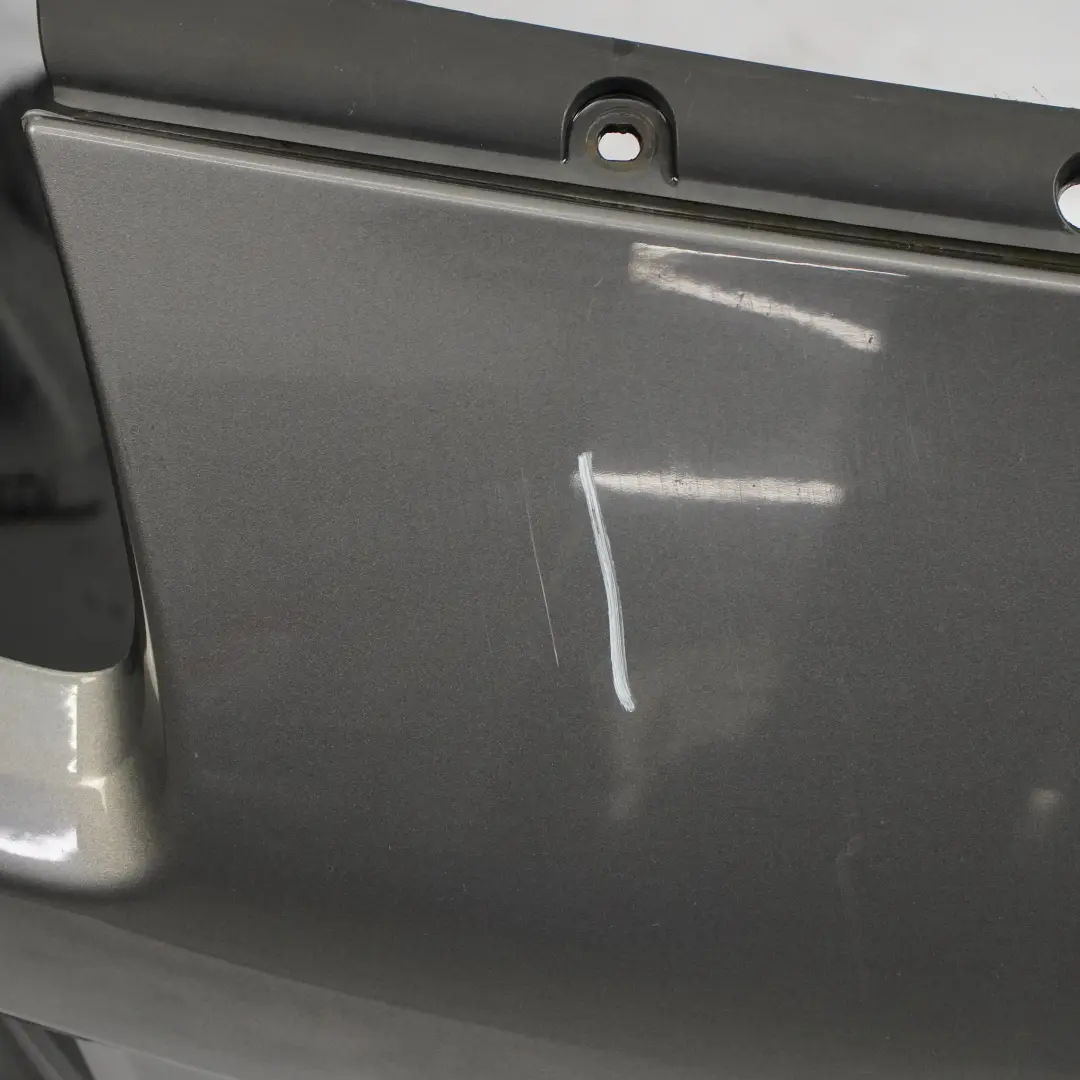 Porsche Cayenne 9PA Front Bumper Trim Panel Covering Meteor Grey Metallic - M7W - SKU 95550531111-MET - Part number 95550531111