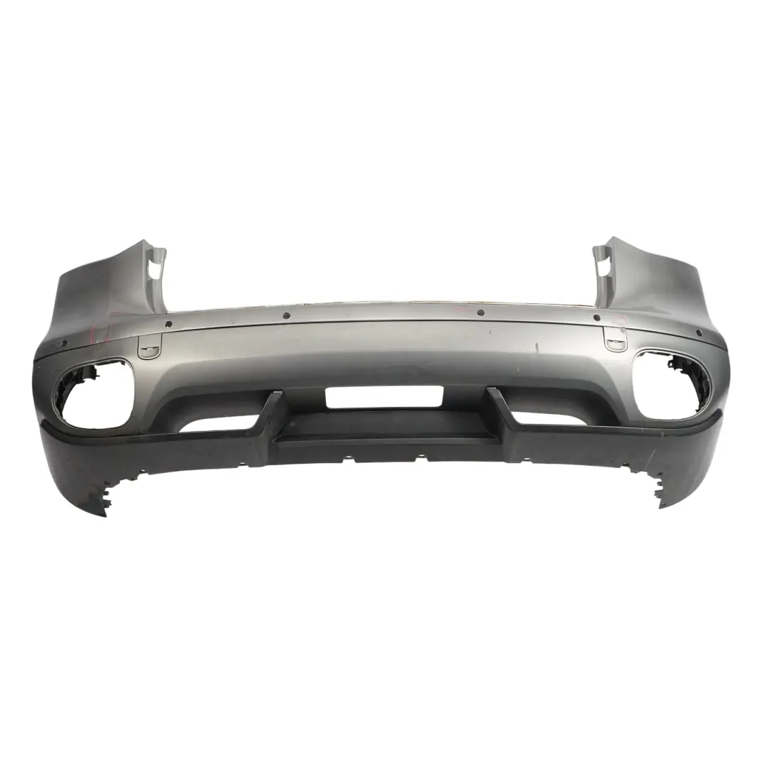 Bumper Trim Panel Covering Meteor Grey Metallic - M7W to Porsche Cayenne 9PA Rear with Part number 95550541111 Porsche Cayenne 9PA Rear Bumper Trim Panel Covering Meteor Grey Metallic - M7W - SKU 95550541111-MET - Part number 95550541111