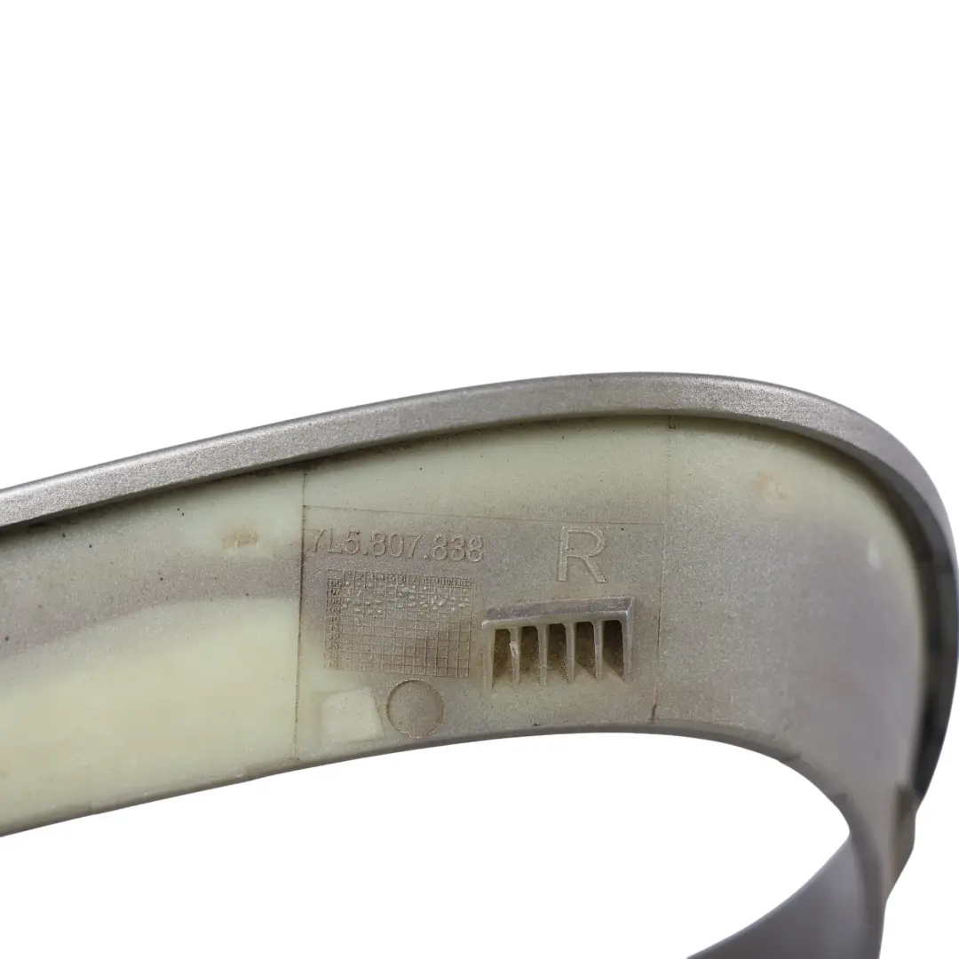 Porsche Cayenne 955 9PA Heckstoß Stangen Auspuff Blenden Leiste Rechts 7L5807838 - SKU 95550583801 - Teilenummer 95550583801