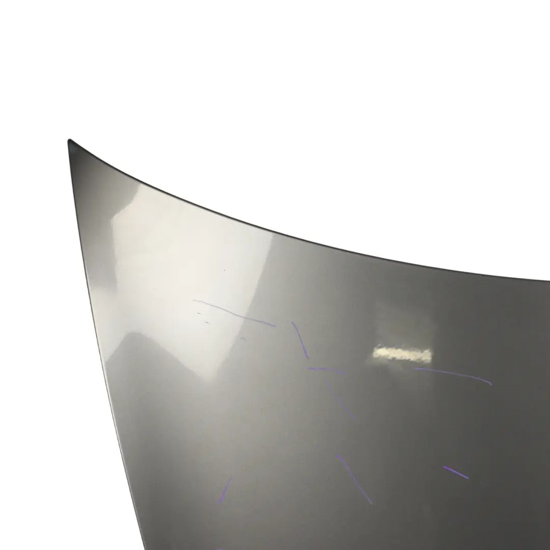 Hood Bonnet Trim Panel Engine Cover Meteor Grey - M7W to Porsche Cayenne 955 9PA with Part number 95551101100 Porsche Cayenne 955 9PA Hood Bonnet Trim Panel Engine Cover Meteor Grey - M7W - SKU 95551101100-MET - Part number 95551101100