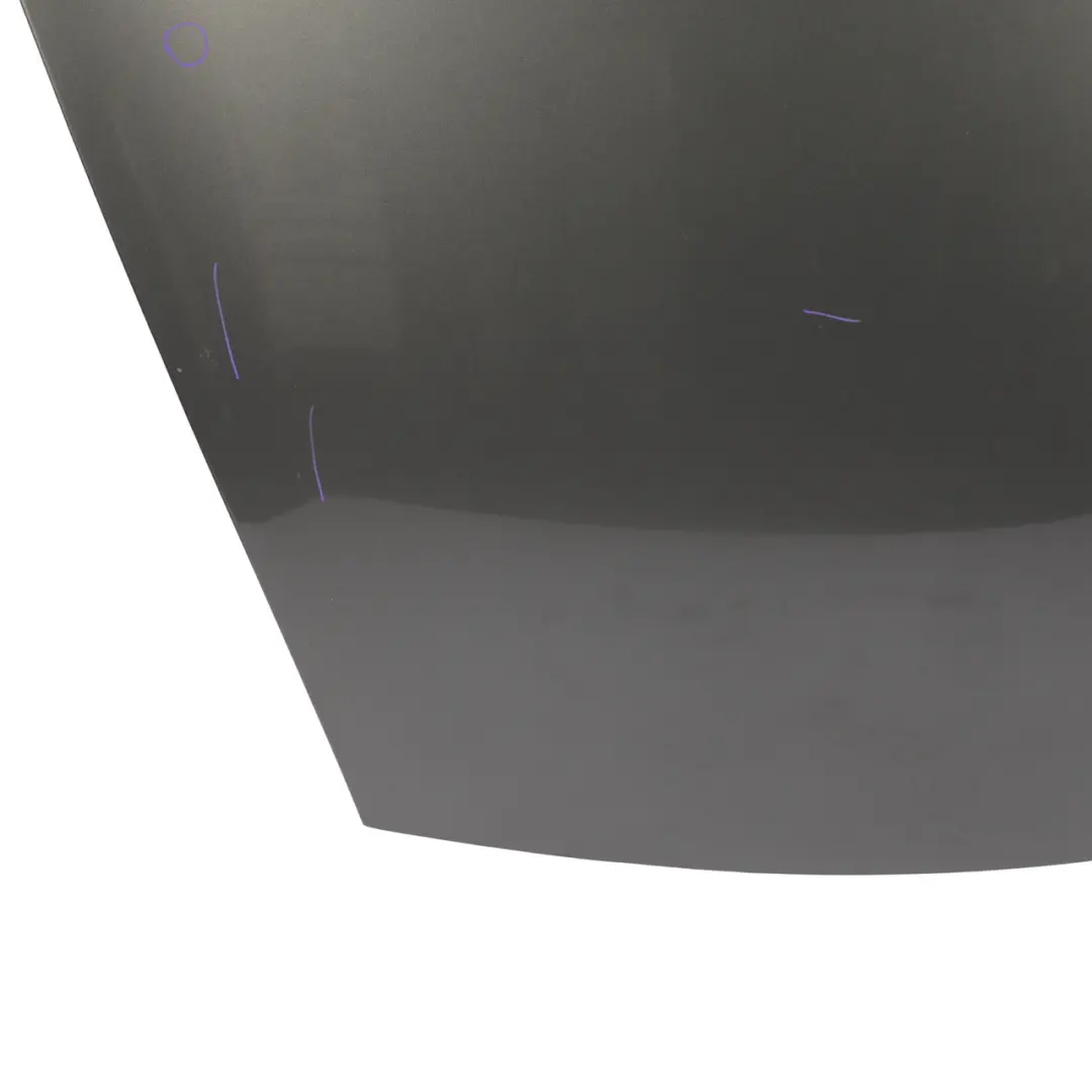 Hood Bonnet Trim Panel Engine Cover Meteor Grey - M7W to Porsche Cayenne 955 9PA with Part number 95551101100 Porsche Cayenne 955 9PA Hood Bonnet Trim Panel Engine Cover Meteor Grey - M7W - SKU 95551101100-MET - Part number 95551101100