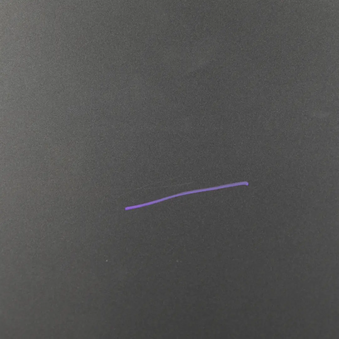 Porsche Cayenne 955 9PA Hood Bonnet Trim Panel Engine Cover Meteor Grey - M7W - SKU 95551101100-MET - Part number 95551101100