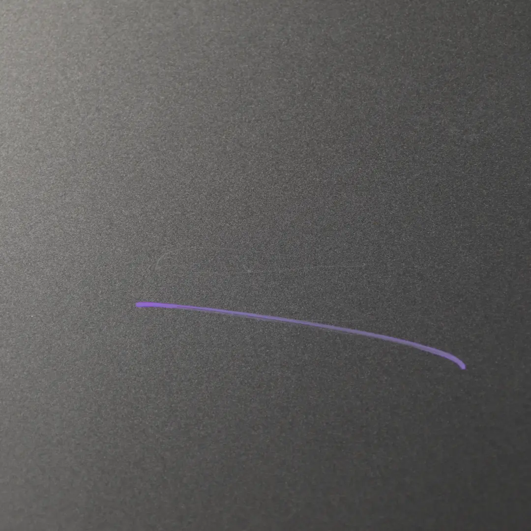 Porsche Cayenne 955 9PA Hood Bonnet Trim Panel Engine Cover Meteor Grey - M7W - SKU 95551101100-MET - Part number 95551101100