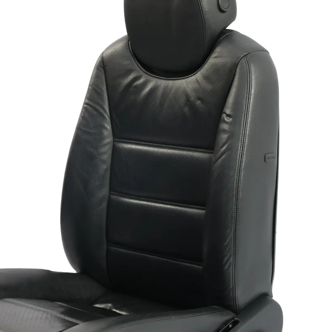 Porsche Cayenne 9PA Sedile Comfort Anteriore Sinistro Riscaldato Pelle Nera - SKU 95552117907-1 - Numero di parte 95552117907