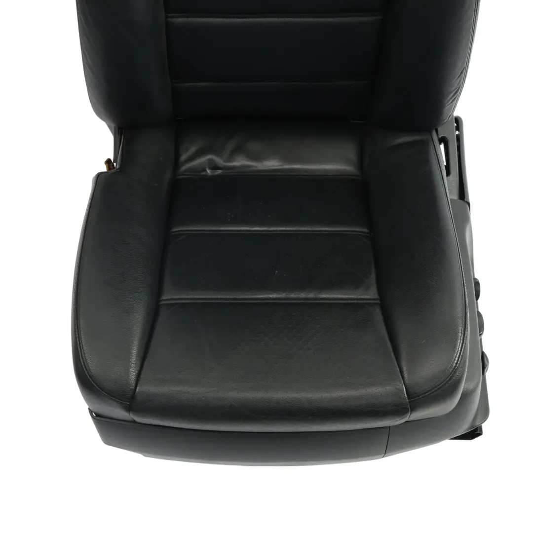 Porsche Cayenne 9PA Sedile Comfort Anteriore Sinistro Riscaldato Pelle Nera - SKU 95552117907-1 - Numero di parte 95552117907