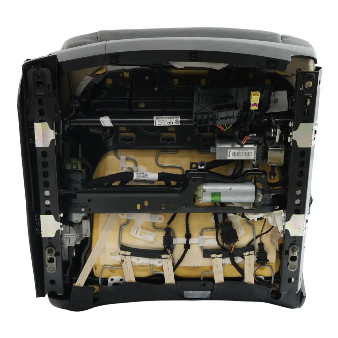 Porsche Cayenne 9PA Sedile Comfort Anteriore Destro Riscaldato Pelle Nera - SKU 95552118307-1 - Numero di parte 95552118307