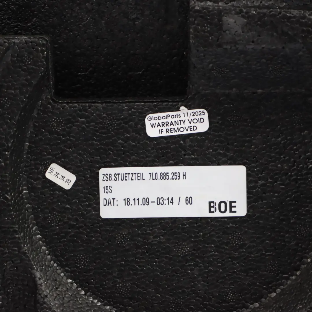 Banco Trasero Base Inferior Asiento Sofá para Porsche Cayenne 9PA con número de pieza 95552233406 Porsche Cayenne 9PA Banco Trasero Base Inferior Asiento Sofá - SKU 95552233406 - Número de pieza 95552233406