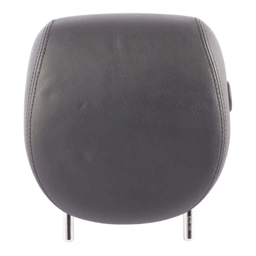 Porsche Cayenne 955 Seat Headrest Rear Left N/S Head Rest Black Leather