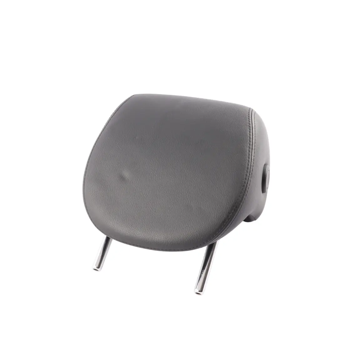 Porsche Cayenne 955 Seat Headrest Rear Left N/S Head Rest Black Leather - SKU 95552281106 - Part number 95552281106