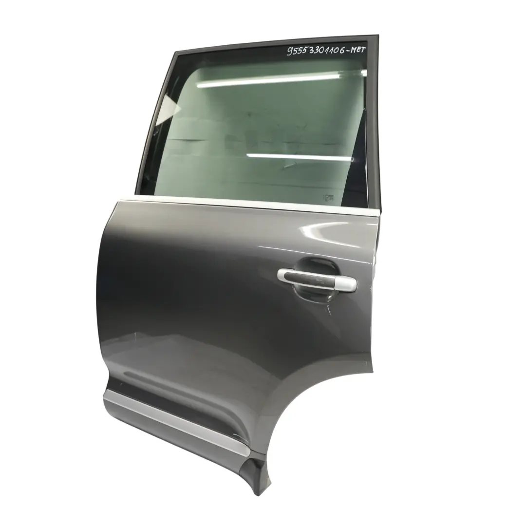 Arrière Gauche Meteor Grey Métallisé - M7W pour Porsche Cayenne 9PA Porte à propos du numéro de pièce 95553301106 Porsche Cayenne 9PA Porte Arrière Gauche Meteor Grey Métallisé - M7W - SKU 95553301106-MET - Numéro de pièce 95553301106
