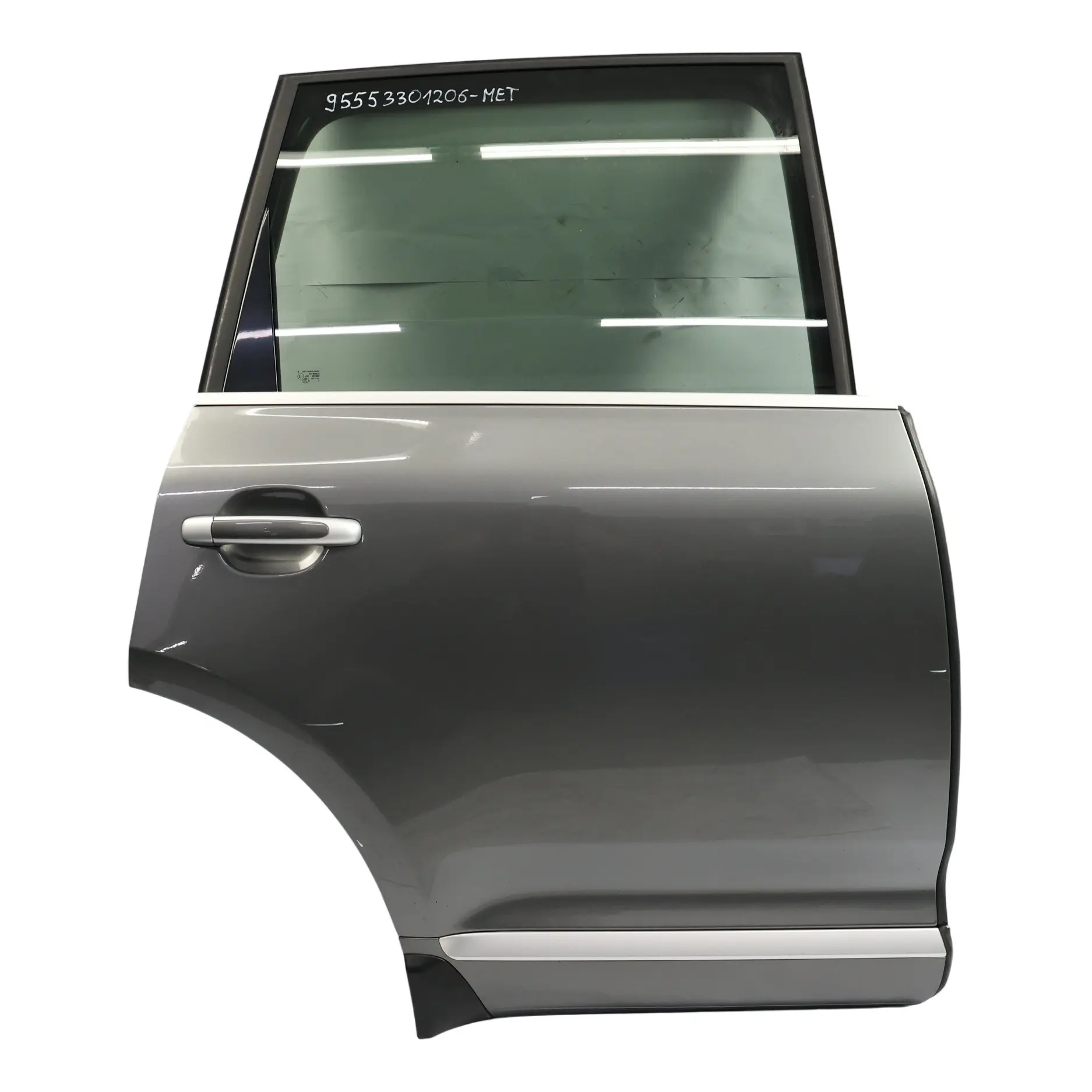 Porsche Cayenne 9PA Porta Posteriore Destra Grigio Meteora Metallizzato - M7W