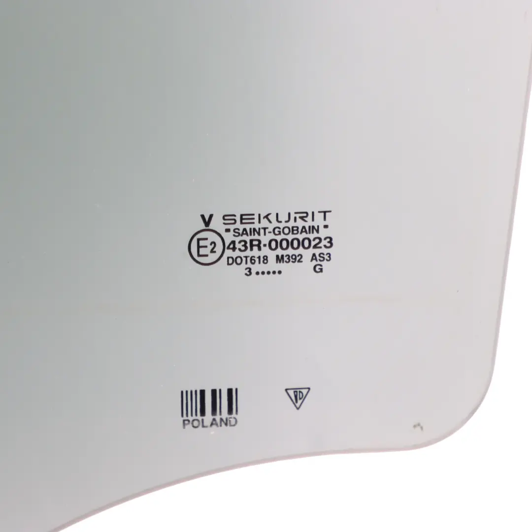 Door Window Glass Tinted AS3 Rear Left N/S to Porsche Cayenne 955 with Part number 95554261104 Porsche Cayenne 955 Door Window Glass Tinted AS3 Rear Left N/S - SKU 95554261104 - Part number 95554261104