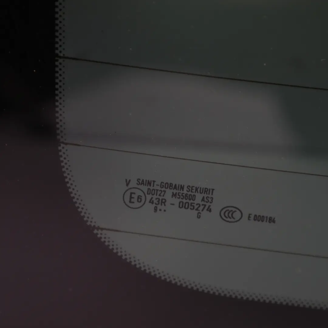 Porsche Cayenne 955 Rear Window Boot Lid Tailgate Glass Tinted AS3 - SKU 95554501116 - Part number 95554501116