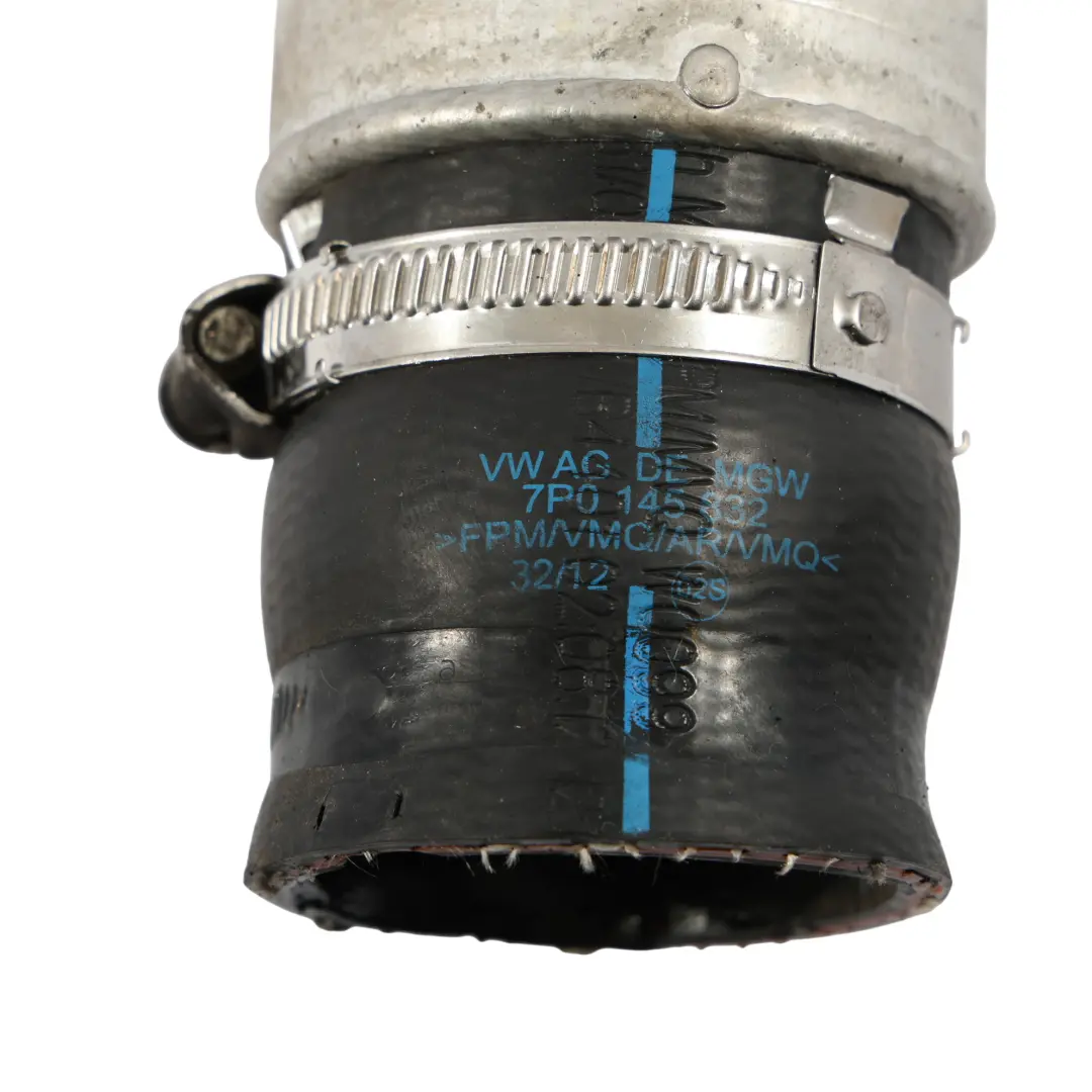 CRCA Intercooler Turbo Presión Línea Manguera para Porsche Cayenne 92A con número de pieza 95811074100 Porsche Cayenne 92A CRCA Intercooler Turbo Presión Línea Manguera - SKU 95811074100 - Número de pieza 95811074100