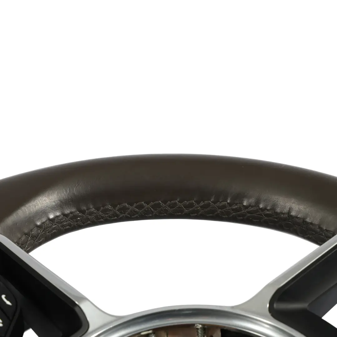 Pelle Marrone Cambio al Volante per Porsche Macan 95B Volante In con numero di parte 95B419798D Porsche Macan 95B Volante In Pelle Marrone Cambio al Volante - SKU 95B419798D - Numero di parte 95B419798D