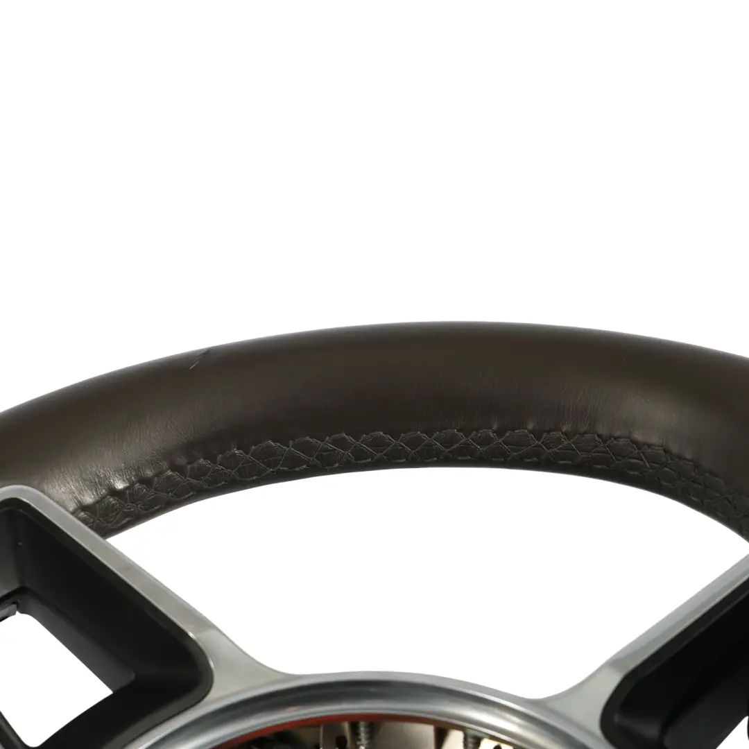 Porsche Macan 95B Lenkrad Braun Leder Schaltwippen - SKU 95B419798D - Teilenummer 95B419798D