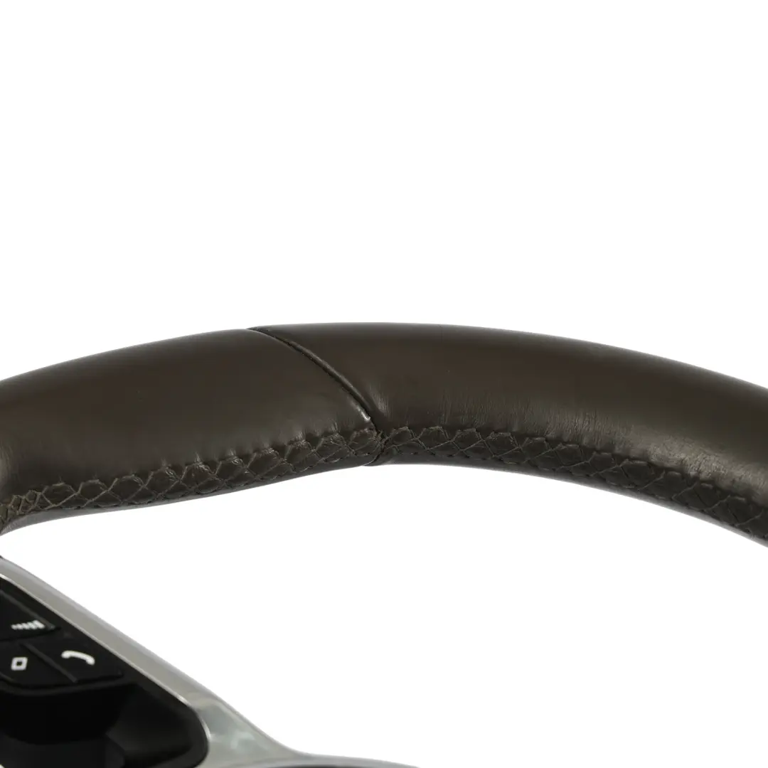 Volant Cuir Marron Avec Palettes Changement Vitesse pour Porsche Macan 95B à propos du numéro de pièce 95B419798D Porsche Macan 95B Volant Cuir Marron Avec Palettes Changement Vitesse - SKU 95B419798D - Numéro de pièce 95B419798D