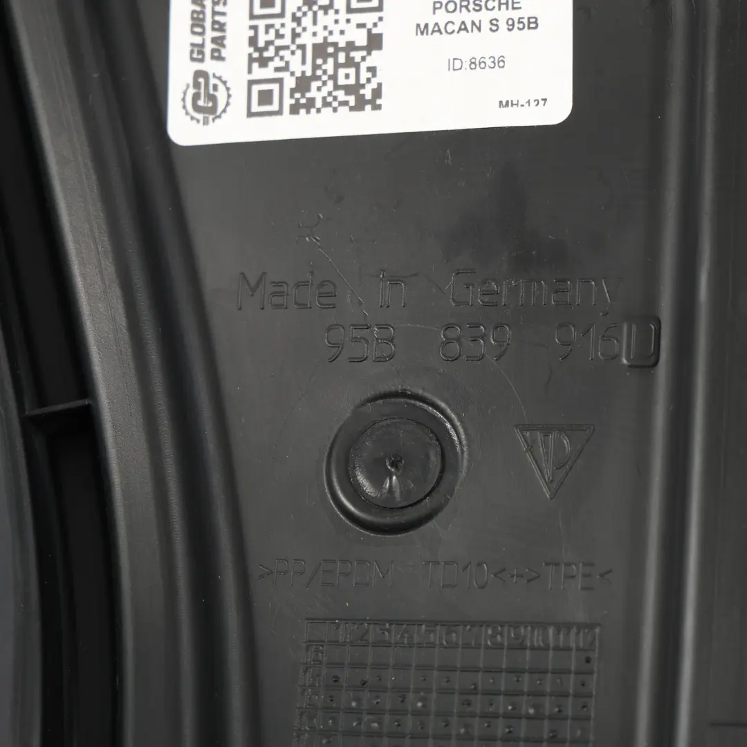 Panneau De Garniture De Porte Volet Arrière Droit pour Porsche Macan 95B à propos du numéro de pièce 95B839916D Porsche Macan 95B Panneau De Garniture De Porte Volet Arrière Droit - SKU 95B839916D - Numéro de pièce 95B839916D