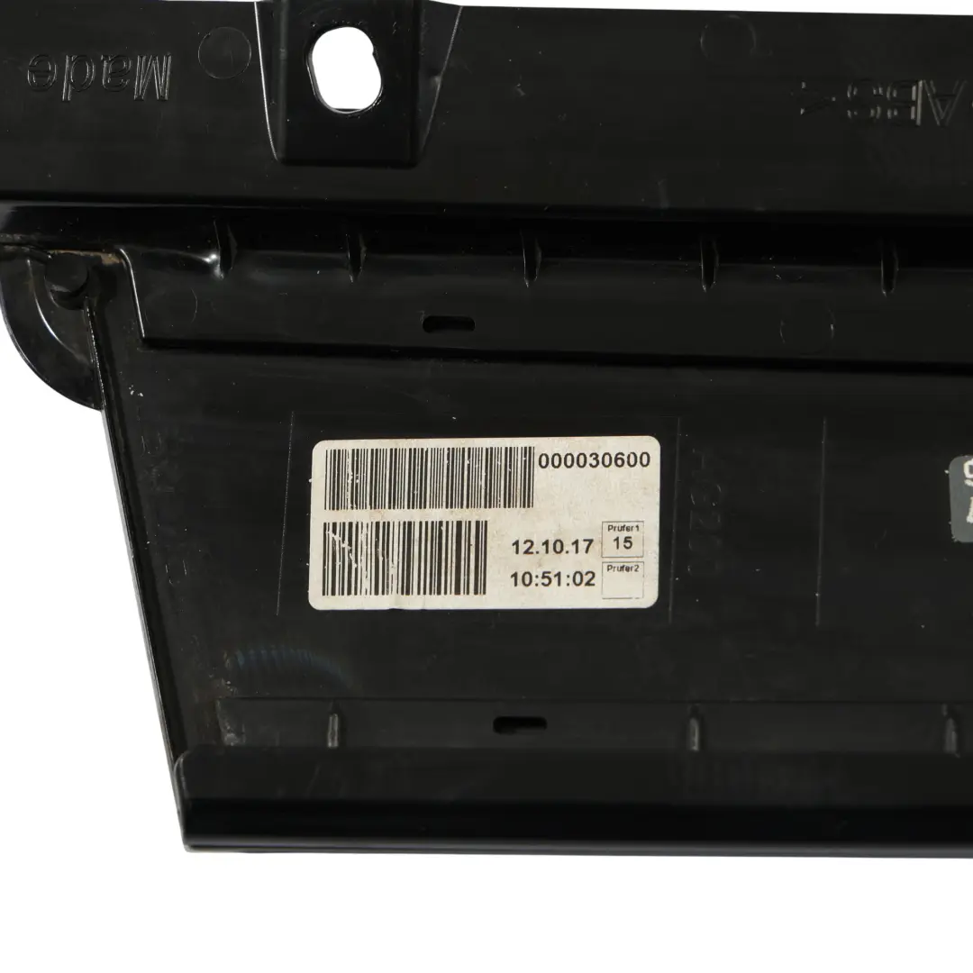 Porsche Macan 95B Copertura Montante B Porta Nero Anteriore Destro 95B853318E - SKU 95B853318C - Numero di parte 95B853318C