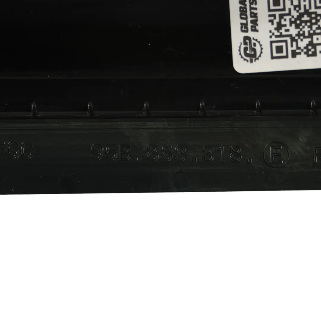 Door B Pillar Cover Panel Black Front Right O/S 95B853318E to Porsche Macan 95B with Part number 95B853318C Porsche Macan 95B Door B Pillar Cover Panel Black Front Right O/S 95B853318E - SKU 95B853318C - Part number 95B853318C
