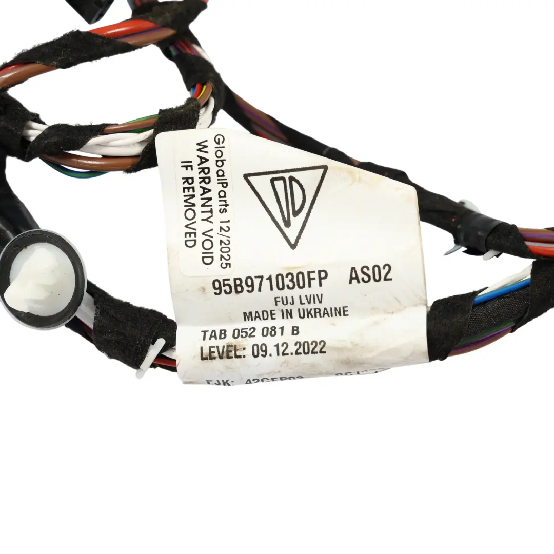 Porsche Macan 95B Puerta Mazo De Cables Cable - SKU 95B971030FP - Número de pieza 95B971030FP