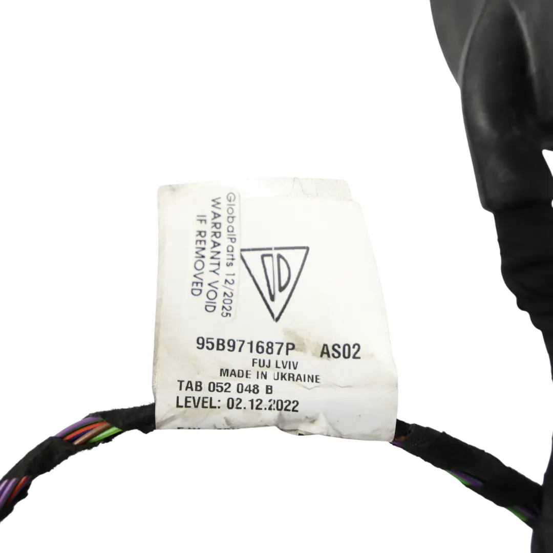 Puerta Trasera Cableado Mazo Cable Izquierdo para Porsche Macan 95B con número de pieza 95B971687P Porsche Macan 95B Puerta Trasera Cableado Mazo Cable Izquierdo - SKU 95B971687P - Número de pieza 95B971687P