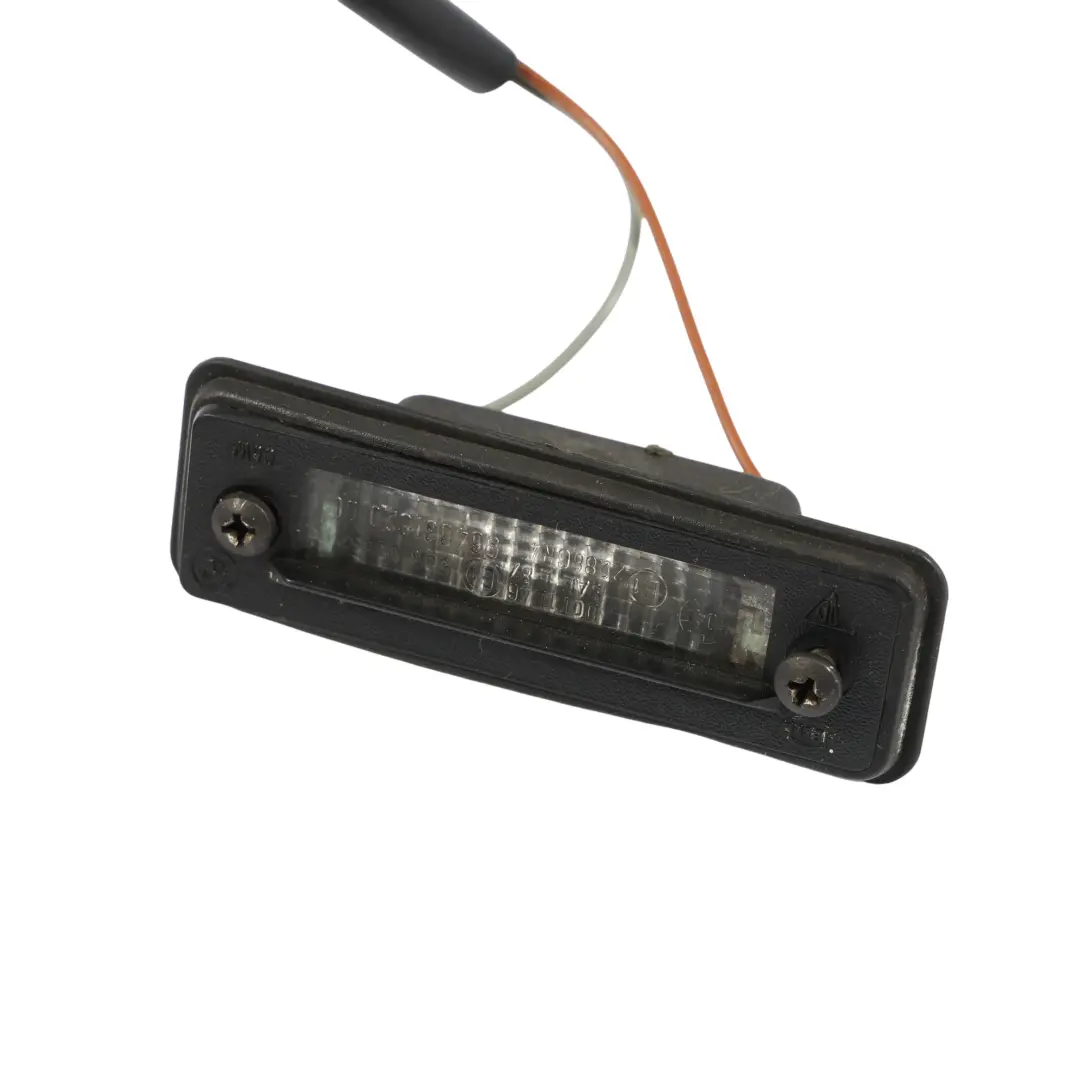 License Number Plate Lamp Light to Porsche Boxster 986 with Part number 96463162002 Porsche Boxster 986 License Number Plate Lamp Light - SKU 96463162002 - Part number 96463162002