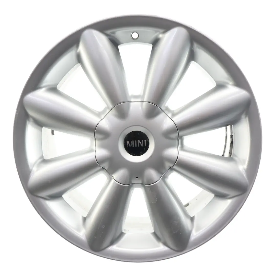 Mini Cooper R60 R61 Argento Cerchio In Lega 18" Et:52 7,5J Turbo Fan 126 - SKU 9803724-1 - Numero di parte 9803724