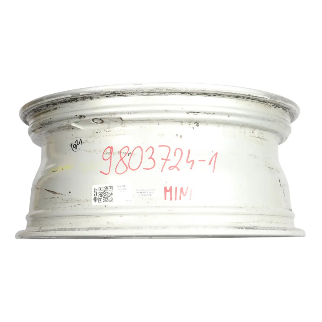 Mini Cooper R60 R61 Silver Wheel Alloy Rim 18" ET:52 7,5J Turbo Fan 126 - SKU 9803724-1 - Part number 9803724