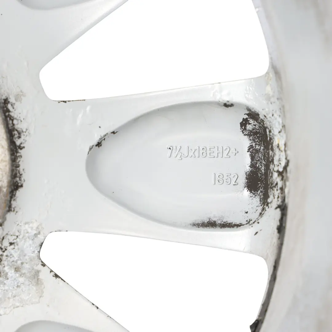 Mini Cooper R60 R61 Silver Wheel Alloy Rim 18" ET:52 7,5J Turbo Fan 126 - SKU 9803724-1 - Part number 9803724